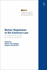 Produktbild: Better Regulation in EU Contract Law