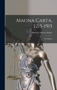 Produktbild: Magna Carta, 1215-1915: An Address