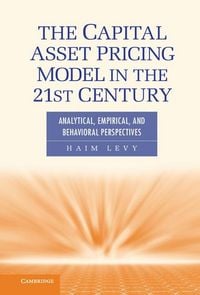 Produktbild: Capital Asset Pricing Model in the 21st Century