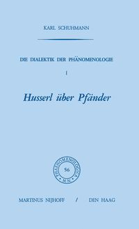 Produktbild: Die Dialektik der Ph&auml;nomenologie I