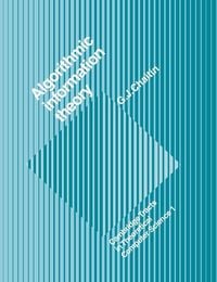 Produktbild: Algorithmic Information Theory
