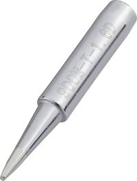 Produktbild: TOOLCRAFT L&ouml;tspitze Mei&szlig;elform Spitzen-Gr&ouml;&szlig;e 1.6mm Spitzen-L&auml;nge 17mm Inhalt 1St.