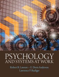 Produktbild: Psychology and Systems at Work
