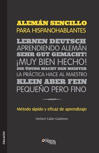 Produktbild: Aleman Sencillo Para Hispanohablantes. Metodo Rapido y Eficaz de Aprendizaje