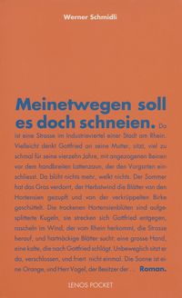 Produktbild: Meinetwegen soll es doch schneien