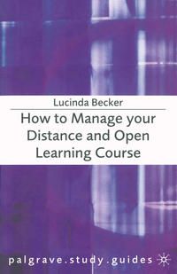 Produktbild: How to Manage your Distance and Open Learning Course