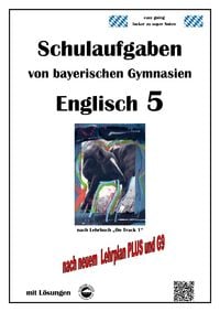 Produktbild: Englisch 5 (On Track 1) Schulaufgaben von bayerischen Gymnasien mit L&ouml;sungen nach LehrplanPlus / G9