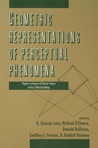 Produktbild: Geometric Representations of Perceptual Phenomena
