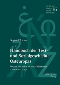Produktbild: Handbuch der Text- und Sozialgeschichte Osteuropas