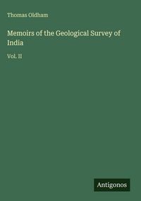 Produktbild: Memoirs of the Geological Survey of India