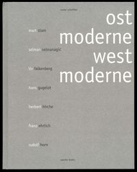 Bild vom Artikel Walter Scheiffele. Ostmoderne-Westmoderne vom Autor Walter Scheiffele