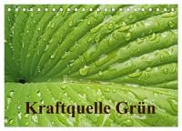Produktbild: Kraftquelle Gr&uuml;n (Tischkalender 2026 DIN A5 quer), CALVENDO Monatskalender