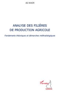 Produktbild: Analyse des filieres de production agricole