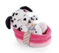 Produktbild: NICI - Sleeping Pets - Welpe Dalmatiner 12cm im K&ouml;rbchen