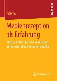 Produktbild: Medienrezeption als Erfahrung