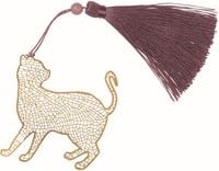 Produktbild: moses. libri_x Metall-Lesezeichen Katze