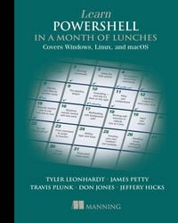 Produktbild: Learn PowerShell in a Month of Lunches: Covers Windows, Linux, and macOS