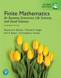 Produktbild: Finite Mathematics for Business, Economics, Life Sciences, and Social Sciences, Global Edition
