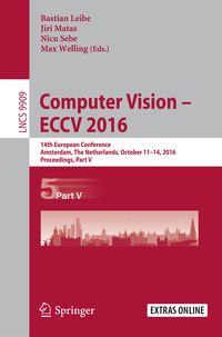 Produktbild: Computer Vision &ndash; ECCV 2016