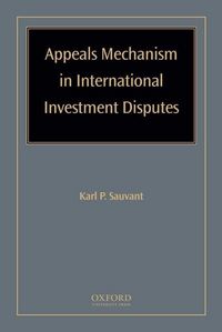 Produktbild: Appeals Mechanism in Intl Inve