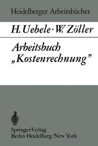 Produktbild: Arbeitsbuch &bdquo;Kostenrechnung&rdquo;