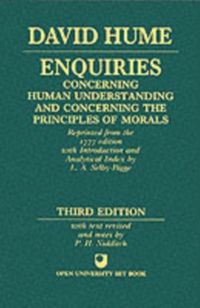 Produktbild: Hume, D: Enquiries concerning Human Understanding and concer