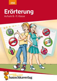 Produktbild: Er&ouml;rterung. Aufsatz 8.-11. Klasse, A5-Heft