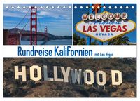 Produktbild: Rundreise Kalifornien mit Las Vegas (Tischkalender 2027 DIN A5 quer), CALVENDO Monatskalender