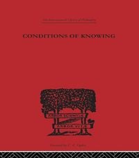 Produktbild: Conditions of Knowing