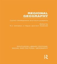 Produktbild: Regional Geography (RLE Social & Cultural Geography)