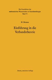 Produktbild: Einf&uuml;hrung in die Verbandstheorie