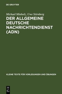 Produktbild: Der Allgemeine Deutsche Nachrichtendienst (ADN)