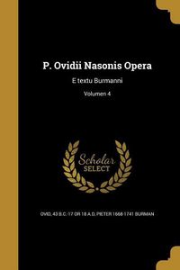 Produktbild: P. Ovidii Nasonis Opera