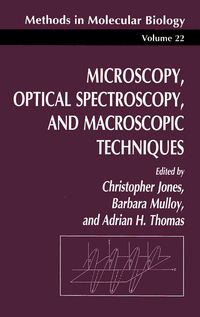 Produktbild: Microscopy, Optical Spectroscopy, and Macroscopic Techniques