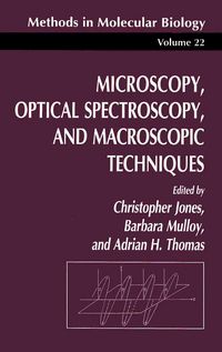 Produktbild: Microscopy, Optical Spectroscopy, and Macroscopic Techniques