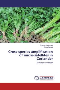 Produktbild: Cross-species amplification of micro-satellites in Coriander