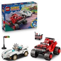 Produktbild: LEGO Sonic the Hedgehog 77118 Silvers Auto vs. Knuckles&rsquo; Monstertruck