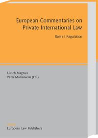 Produktbild: Rome I/Regulation