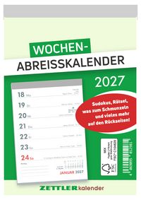 Produktbild: Wochenabrei&szlig;kalender 2027