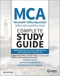 Produktbild: MCA Microsoft Office Specialist (Office 365 and Office 2019) Complete Study Guide