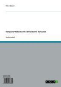 Produktbild: Komponentialsemantik / Strukturelle Semantik