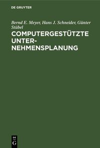Produktbild: Computergest&uuml;tzte Unternehmensplanung