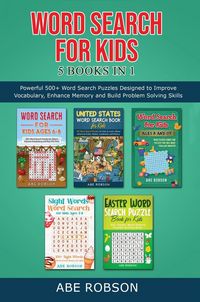 Produktbild: Word Search for Kids 5 Books in 1