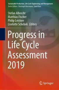 Produktbild: Progress in Life Cycle Assessment 2019