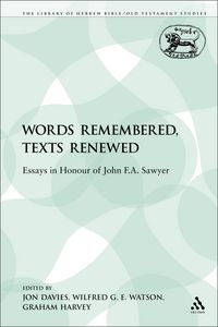 Produktbild: Words Remembered, Texts Renewed