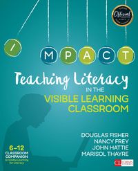 Produktbild: Teaching Literacy in the Visible Learning Classroom, Grades 6-12