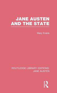 Produktbild: Jane Austen and the State (RLE Jane Austen)
