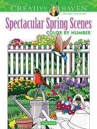 Produktbild: Creative Haven Spectacular Spring Scenes Color by Number