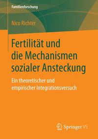 Produktbild: Fertilit&auml;t und die Mechanismen sozialer Ansteckung