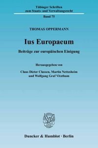 Produktbild: Ius Europaeum.